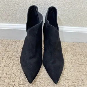 Aquatalia Suede Heeled Ankle Boots