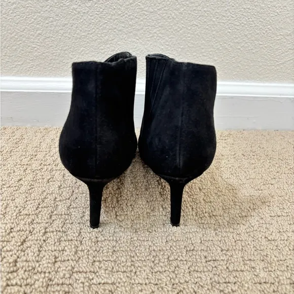 Aquatalia Suede Heeled Ankle Boots
