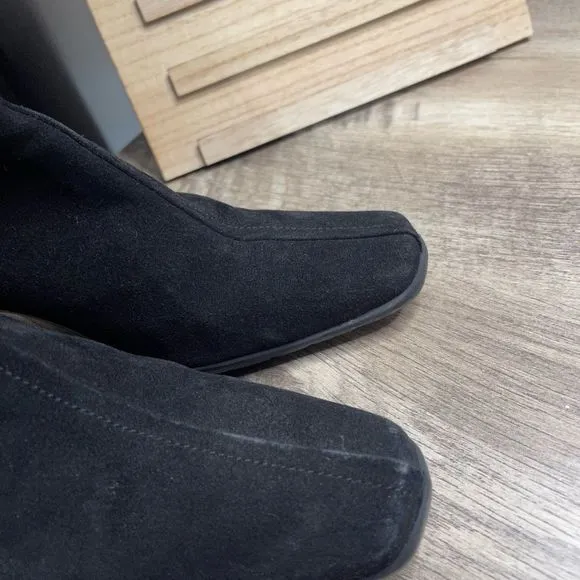 Aquatalia Black Suede Boots