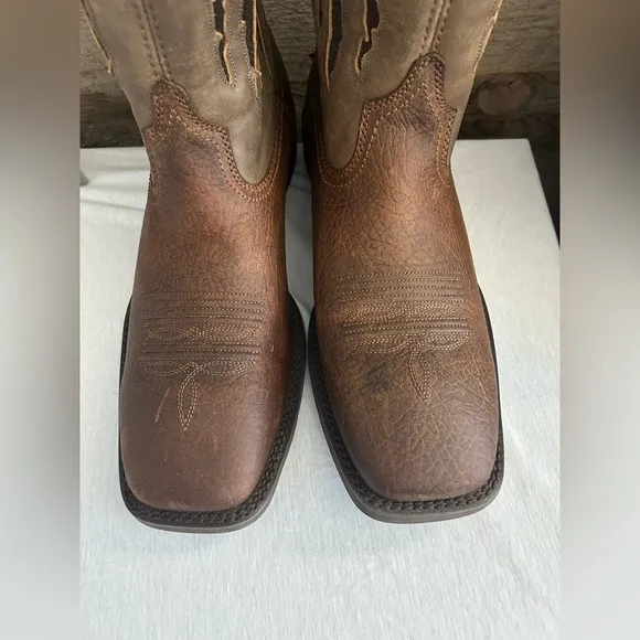 Ariat Brown Leather Western Boots. They are new but you don't have a box