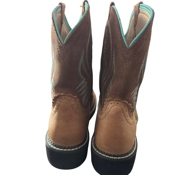 Ariat Fatbaby Heritage Women's Western Cowgirl Boots Size 10B Brown