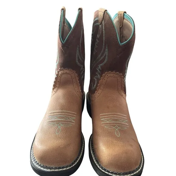 Ariat Fatbaby Heritage Women's Western Cowgirl Boots Size 10B Brown