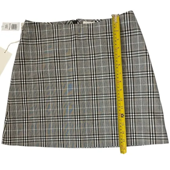 Aritzia Wilfred New Classic Black and Tan Mini Skirt - Size 6 (Small)