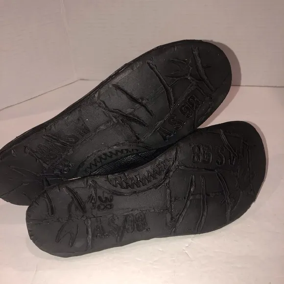 A.S.98 Black Leather Ritchie Zipper Flats Open Toe Ankle Boots Shoes sz 8/38