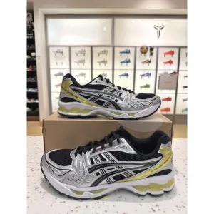 Asics Gel-Kayano 14 Black / Lemon Spark / Pure Silver Coffee Plum 1203A537 001