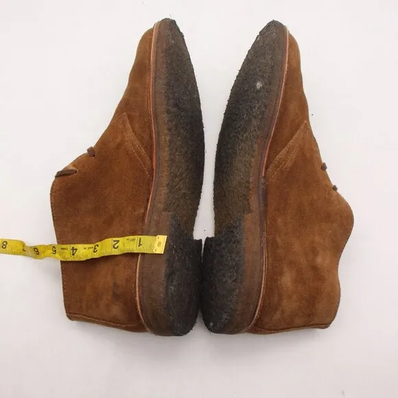 Astorflex Chukka Boots Men's Size EU 45 Brown Suede Calf Leather Lace Up
