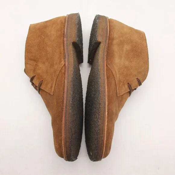 Astorflex Chukka Boots Men's Size EU 45 Brown Suede Calf Leather Lace Up