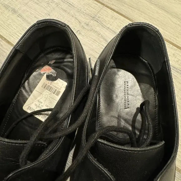 BALENCIAGA LOGO DERBY SHOE