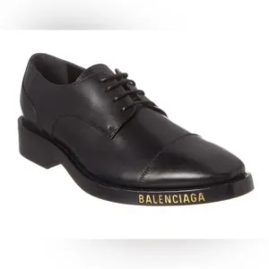 BALENCIAGA LOGO DERBY SHOE