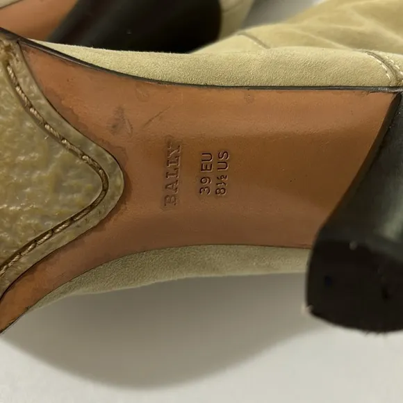 Bally boots 8.5