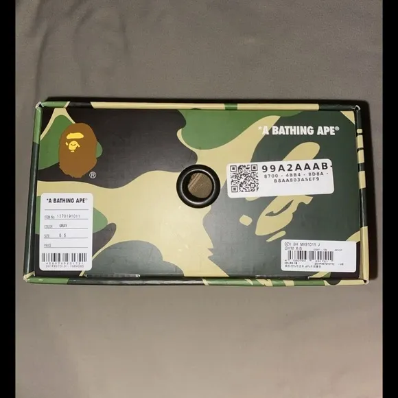 BAPE STA Men's Gray Sneakers