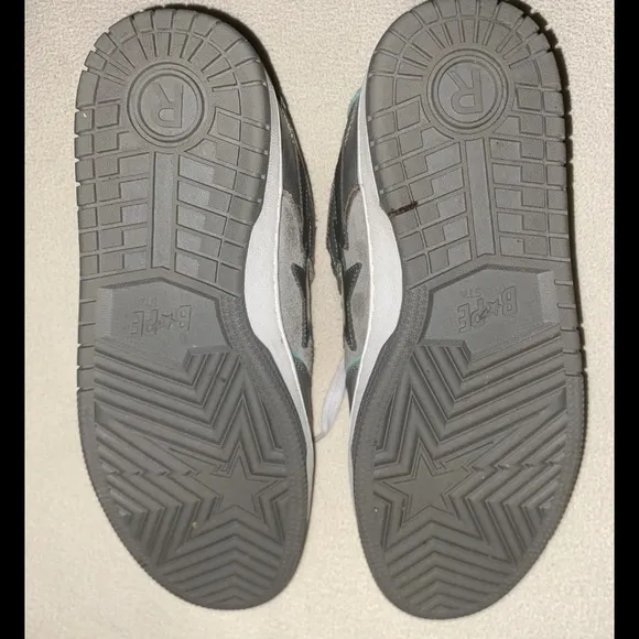 BAPE STA Men's Gray Sneakers