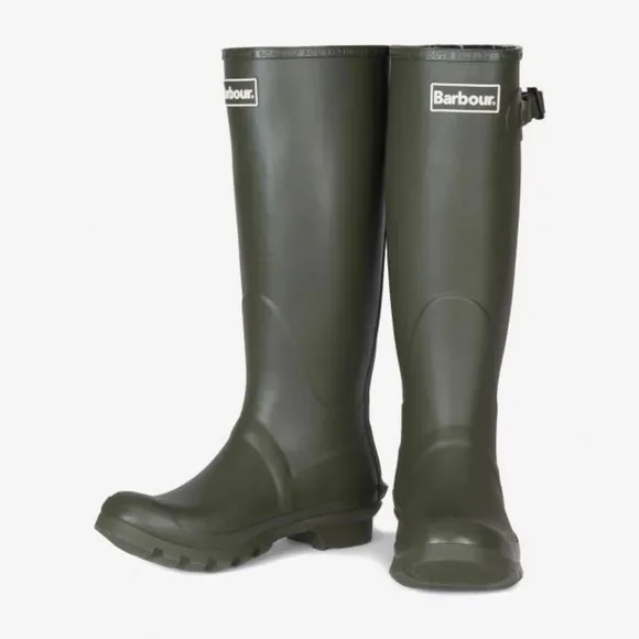 BARBOUR Women's Bede Wellington Boots- NEW IN BOX. Various‎ - olive