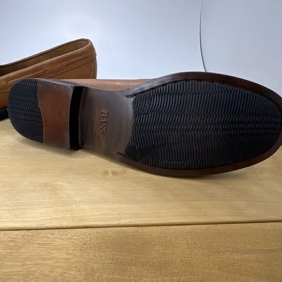 BASS WEEJUNS Marietta II Brown Leather Tassels Loafer‎ Shoes Size 11M Never Worn