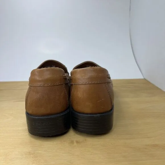BASS WEEJUNS Marietta II Brown Leather Tassels Loafer‎ Shoes Size 11M Never Worn