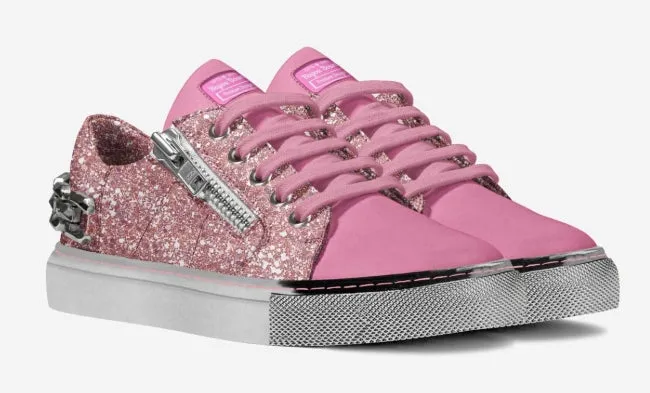 Bayou Bounce Shoes Pink & Silver