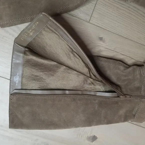 BCBG Generation Knee high Wilsa suede wedge boots