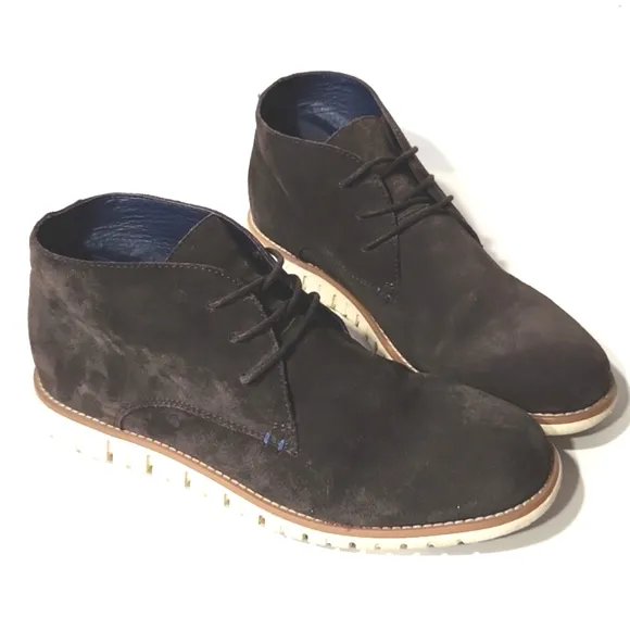BearPaw Men's Brown Suede Gabe Chukka Boots Men's Size 8 EUC!!
