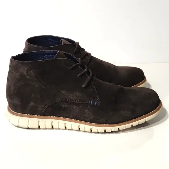 BearPaw Men's Brown Suede Gabe Chukka Boots Men's Size 8 EUC!!
