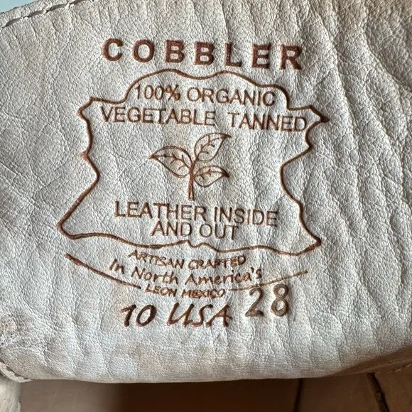 BED STU Cobbler Series Men's Brown Leather Oxfords. Size 10