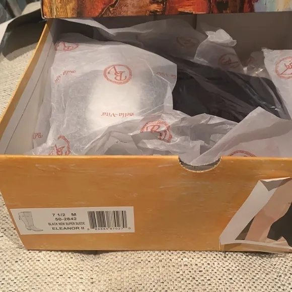 Bella Vita Black  Heel Boots NEW