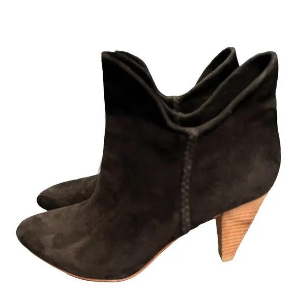 Belle Sigerson Morrison Black Suede Booties