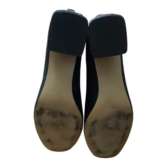 BETSEY JOHNSON Harper Black Faux Suede Bootie