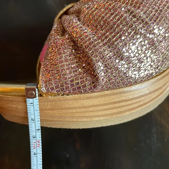 Betsey Johnson sparkly shoe