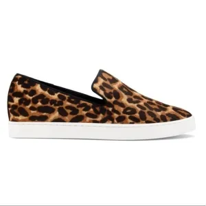 𝅺Birdies The Swift Leopard Calf print slip on sneakers shoes