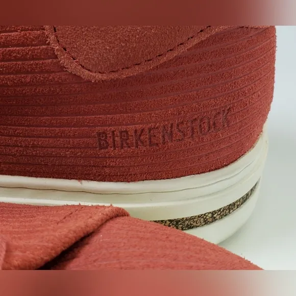 Birkenstock Bend Low Suede Cord Sienna Red Men's Size 41
