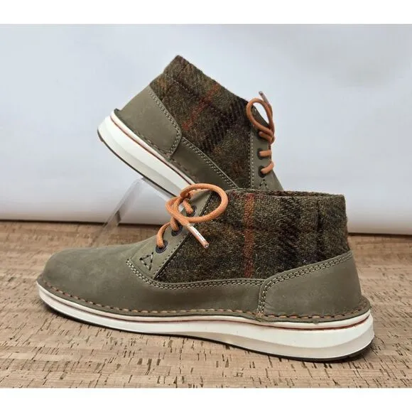 Birkenstock Boots Womens 5‎ EU 36 Memphis High Chukka Ankle Nubuck Waxy Leather