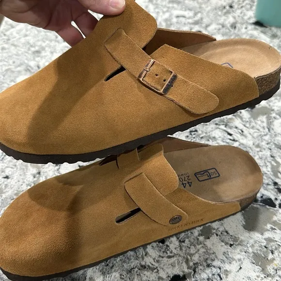BIRKENSTOCK BOSTON CLOG SLIP ON SHOES L13 M12 NEVER WORN