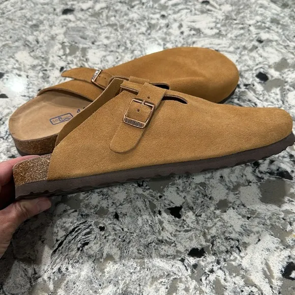 BIRKENSTOCK BOSTON CLOG SLIP ON SHOES L13 M12 NEVER WORN