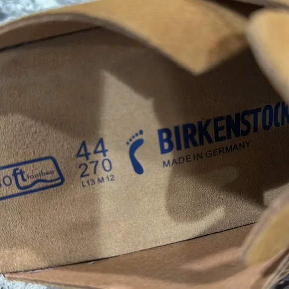 BIRKENSTOCK BOSTON CLOG SLIP ON SHOES L13 M12 NEVER WORN