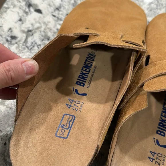 BIRKENSTOCK BOSTON CLOG SLIP ON SHOES L13 M12 NEVER WORN