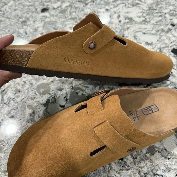 BIRKENSTOCK BOSTON CLOG SLIP ON SHOES L13 M12 NEVER WORN