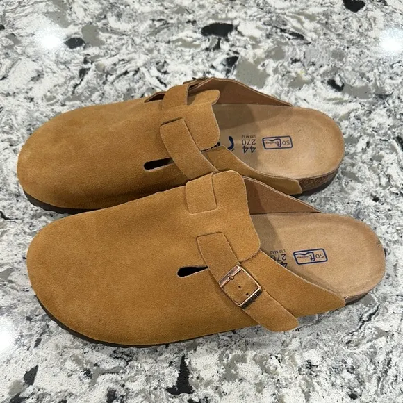 BIRKENSTOCK BOSTON CLOG SLIP ON SHOES L13 M12 NEVER WORN