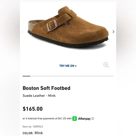 BIRKENSTOCK BOSTON CLOG SLIP ON SHOES L13 M12 NEVER WORN