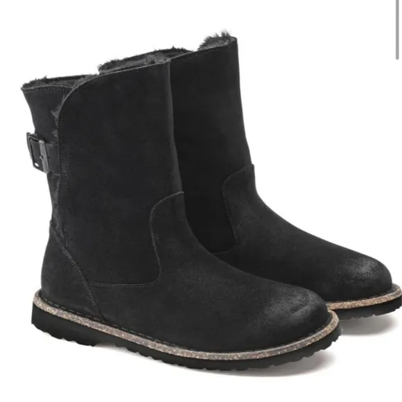 Birkenstock Uppsala suede shearling boots