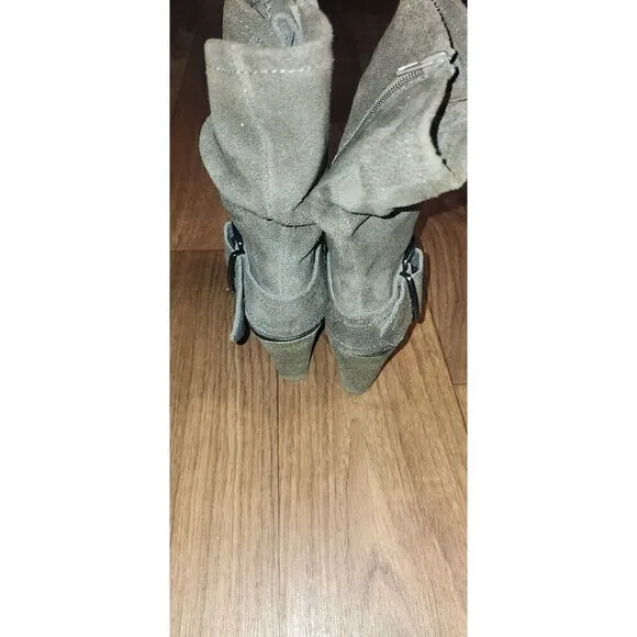 Bjorndal Suede Wedge Boots