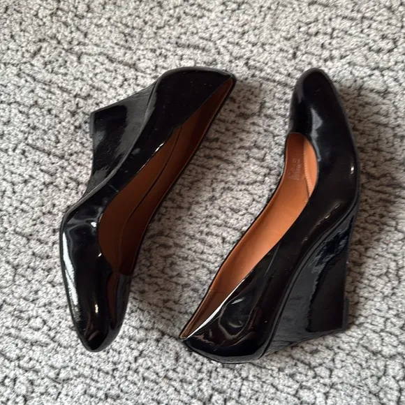Black Coach platform Shoes