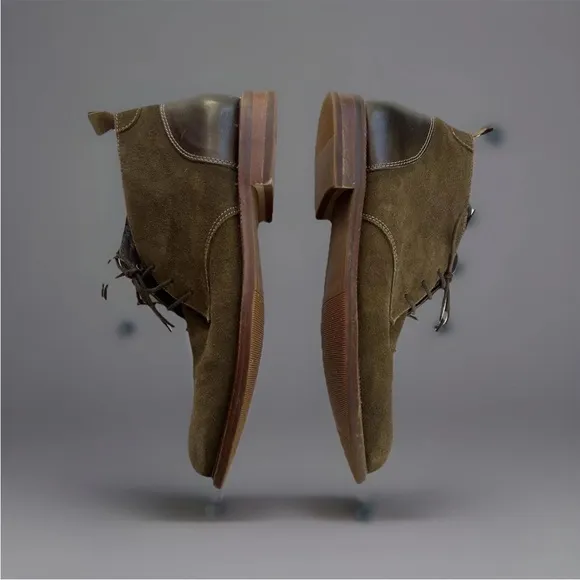 Blonde Brown Suede Chukka Boots Size 10.5