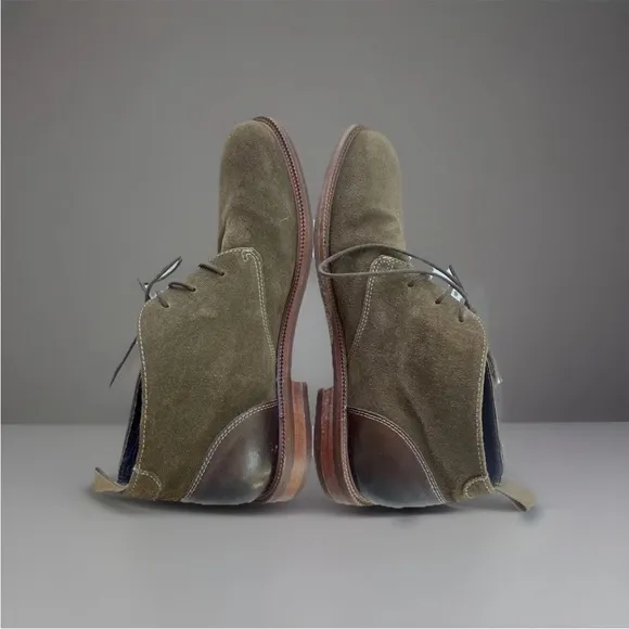 Blonde Brown Suede Chukka Boots Size 10.5