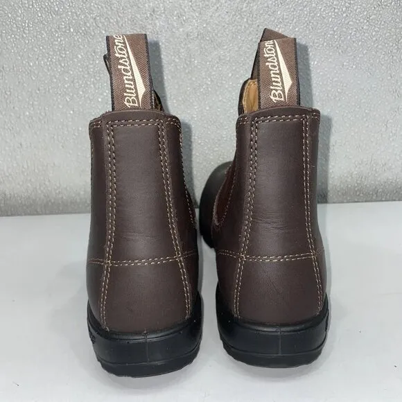 Blundstone Elastic Sided Chelsea Boots Walnut Brown Size 6.5 – New Without Box