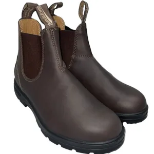 Blundstone Elastic Sided Chelsea Boots Walnut Brown Size 6.5 – New Without Box