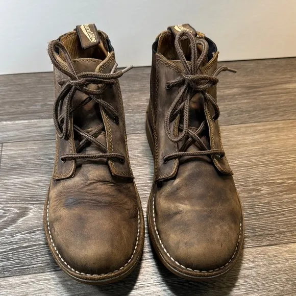 Blundstone Men's Brown Leather Boots size 9.5 (b107)