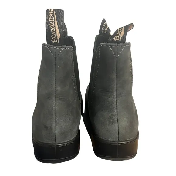 Blundstone Women's High Top Boots Rustic Black Size 7 US