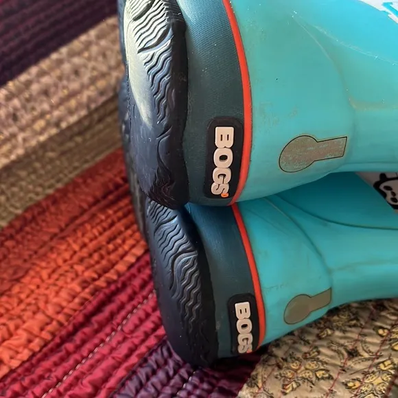 BOGS Classic Penguins rain Boot - Kids Penguin youth