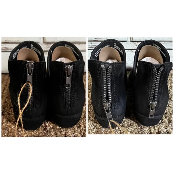 Born Brie Black Suede Boots 6