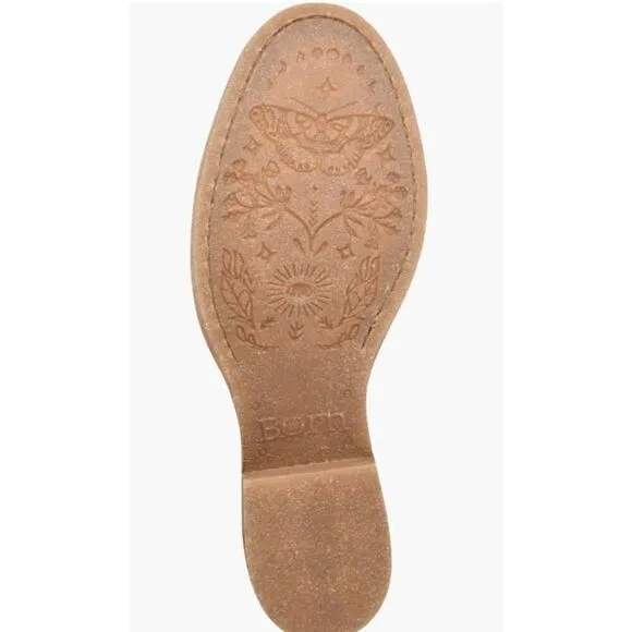 Born NEW size 6.5 (EU 37) Moraga light brown/ taupe boots booties